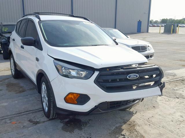 1FMCU0F77JUC41260 - 2018 FORD ESCAPE S WHITE photo 1