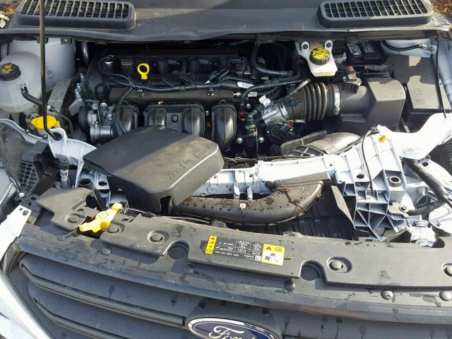 1FMCU0F77JUC41260 - 2018 FORD ESCAPE S WHITE photo 7