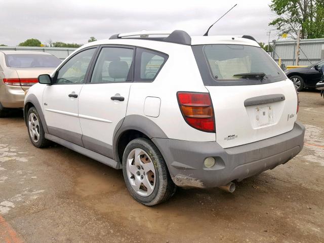 5Y2SL65857Z410946 - 2007 PONTIAC VIBE WHITE photo 3