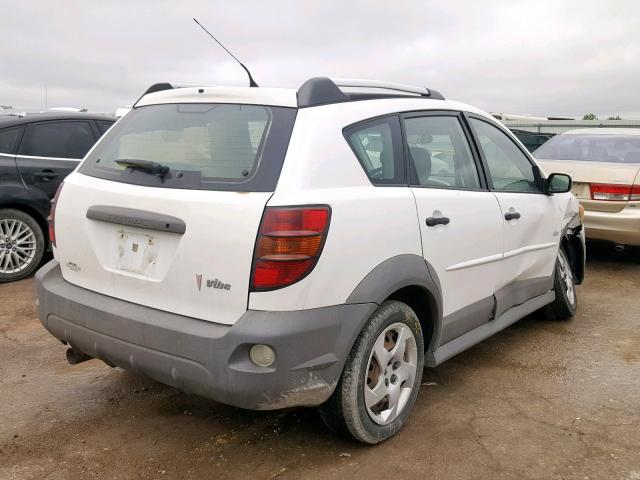 5Y2SL65857Z410946 - 2007 PONTIAC VIBE WHITE photo 4