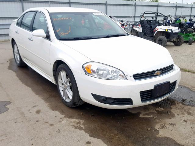 2G1WU57M991316883 - 2009 CHEVROLET IMPALA LTZ WHITE photo 1