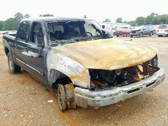 2GCEK13Z561269608 - 2006 CHEVROLET SILVERADO BLACK photo 1