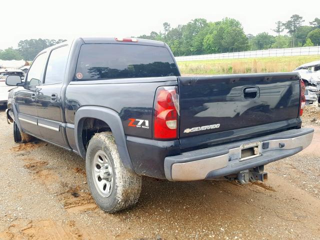 2GCEK13Z561269608 - 2006 CHEVROLET SILVERADO BLACK photo 3