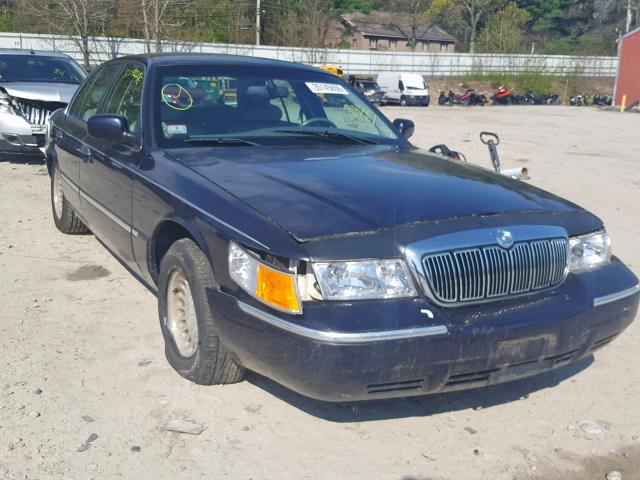 2MEFM75W7YX715938 - 2000 MERCURY GRAND MARQ BLUE photo 1