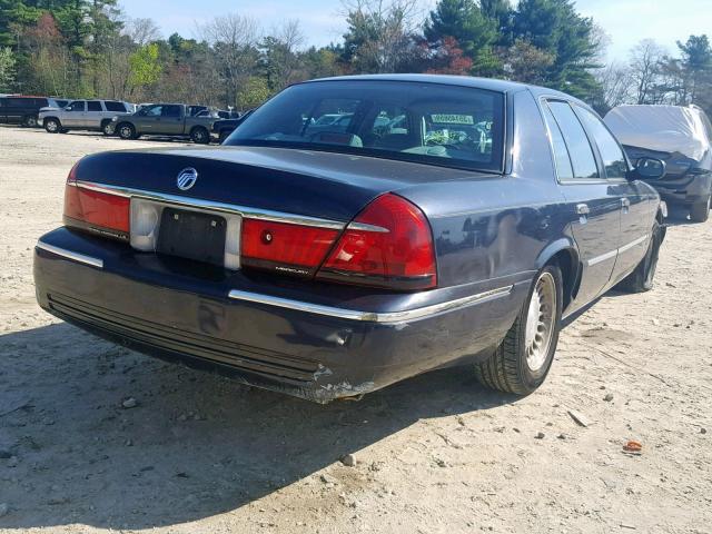 2MEFM75W7YX715938 - 2000 MERCURY GRAND MARQ BLUE photo 4