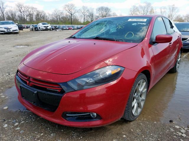 1C3CDFBA5DD225155 - 2013 DODGE DART SXT  photo 2