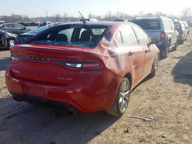 1C3CDFBA5DD225155 - 2013 DODGE DART SXT  photo 4