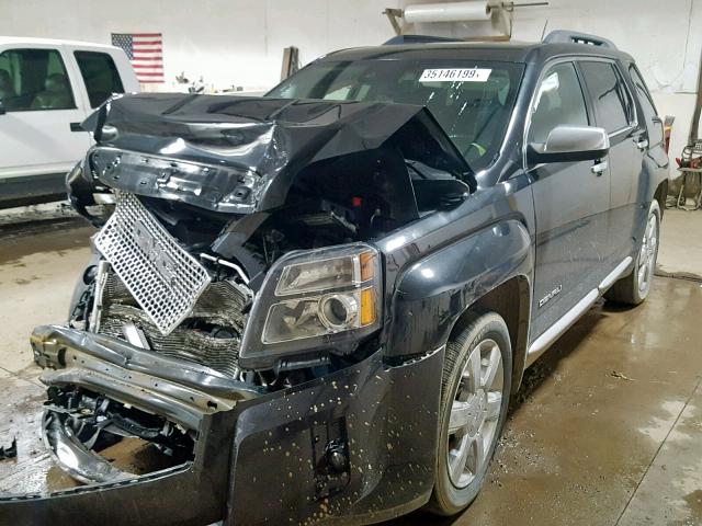 2GKFLZE32F6128690 - 2015 GMC TERRAIN DE BLACK photo 2