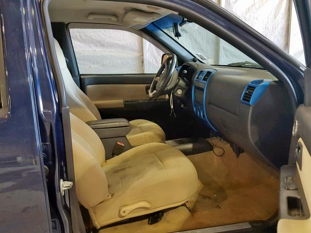 1GTCS13E188131777 - 2008 GMC CANYON BLUE photo 5