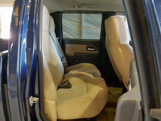 1GTCS13E188131777 - 2008 GMC CANYON BLUE photo 6