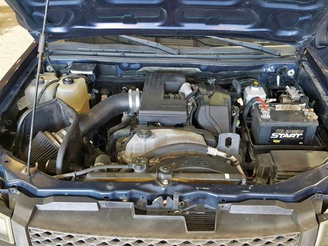 1GTCS13E188131777 - 2008 GMC CANYON BLUE photo 7