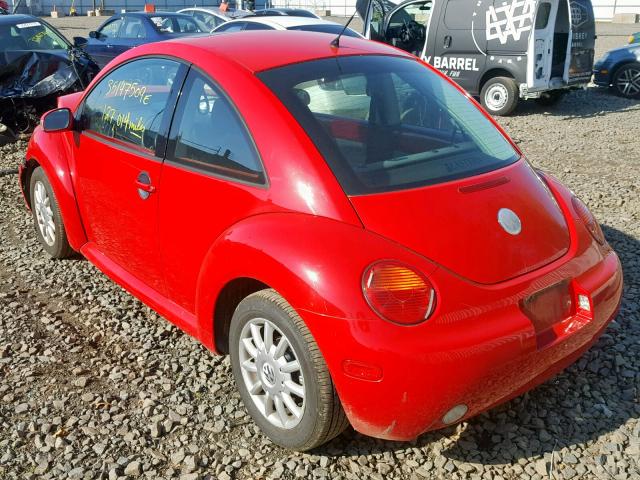 3VWCK31C05M410557 - 2005 VOLKSWAGEN NEW BEETLE Rot Foto 3