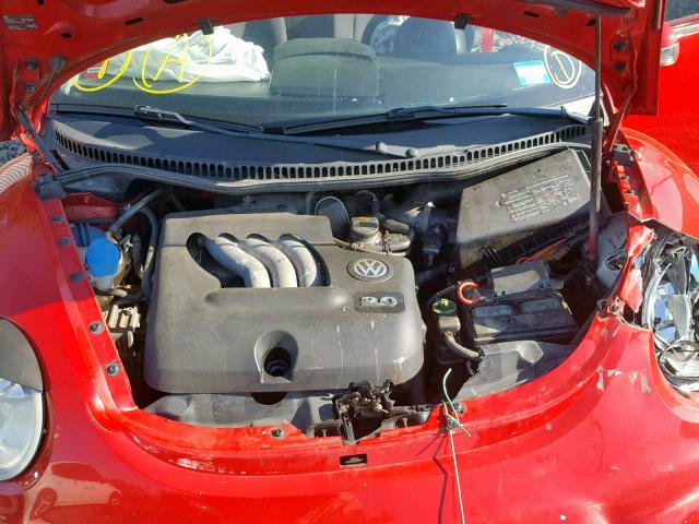 3VWCK31C05M410557 - 2005 VOLKSWAGEN NEW BEETLE Rot Foto 7