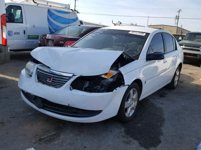 1G8AJ58F66Z196791 - 2006 SATURN ION LEVEL WHITE photo 2