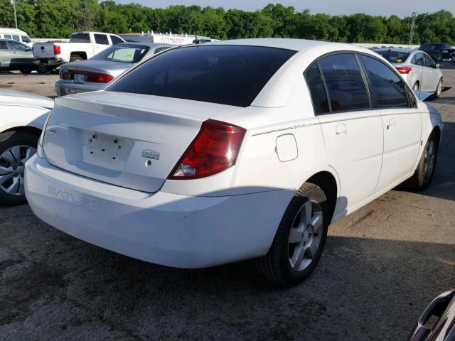 1G8AJ58F66Z196791 - 2006 SATURN ION LEVEL WHITE photo 4