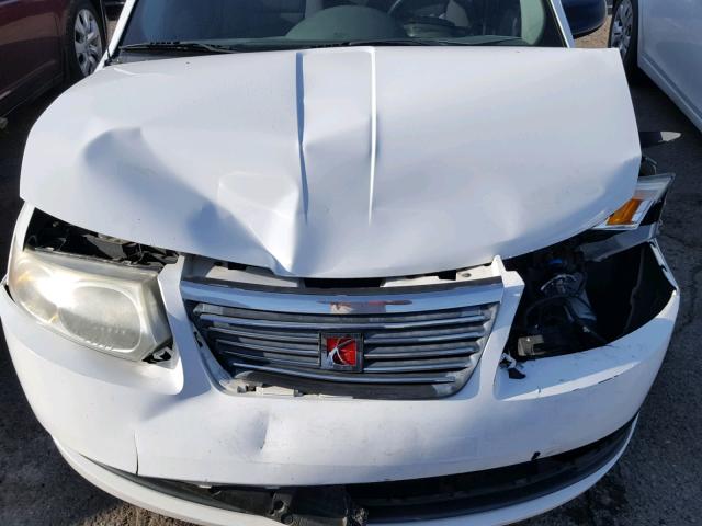 1G8AJ58F66Z196791 - 2006 SATURN ION LEVEL WHITE photo 7