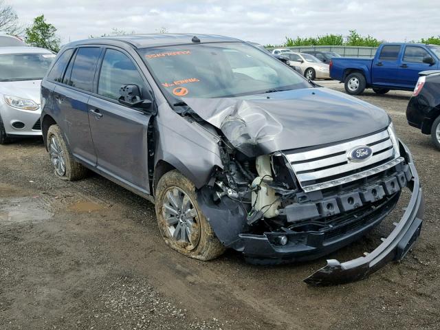 2FMDK3JC8ABB74416 - 2010 FORD EDGE GRAY photo 1