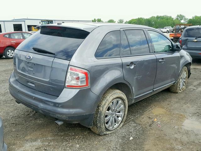 2FMDK3JC8ABB74416 - 2010 FORD EDGE GRAY photo 4