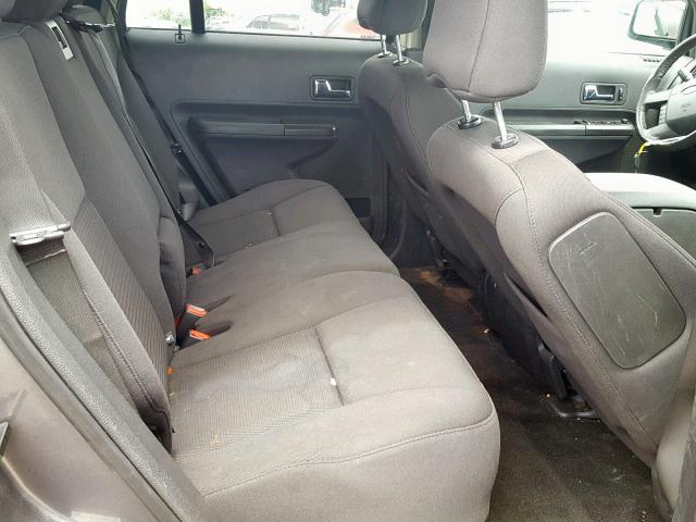 2FMDK3JC8ABB74416 - 2010 FORD EDGE GRAY photo 6