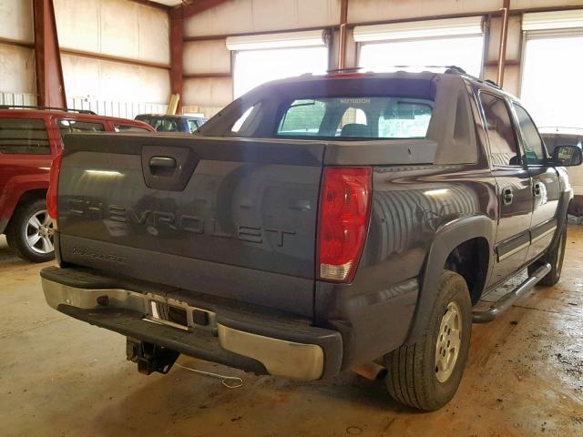 3GNEC12Z46G201040 - 2006 CHEVROLET AVALANCHE GRAY photo 4