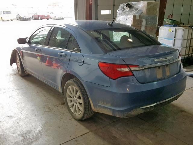 1C3BC1FB3BN536188 - 2011 CHRYSLER 200 TOURIN BLUE photo 3