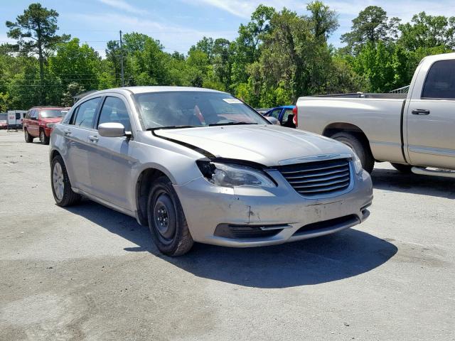 1C3CCBAB9EN208277 - 2014 CHRYSLER 200 LX SILVER photo 1