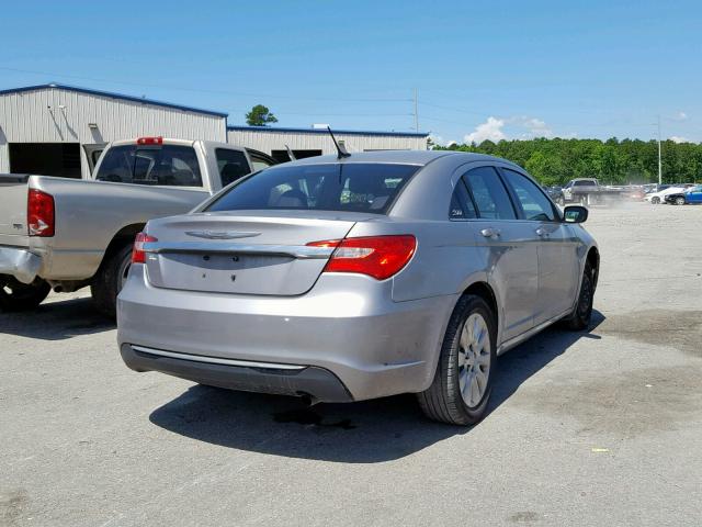 1C3CCBAB9EN208277 - 2014 CHRYSLER 200 LX SILVER photo 4