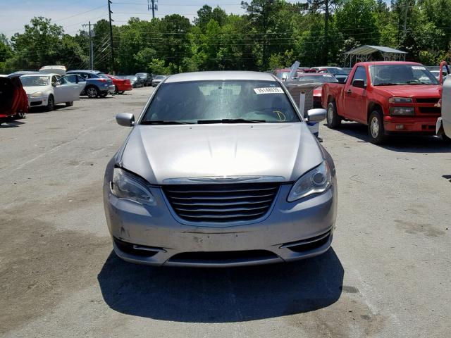 1C3CCBAB9EN208277 - 2014 CHRYSLER 200 LX SILVER photo 9