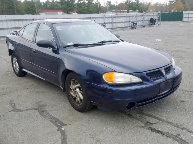 1G2NE52F94C234068 - 2004 PONTIAC GRAND AM S BLUE photo 1