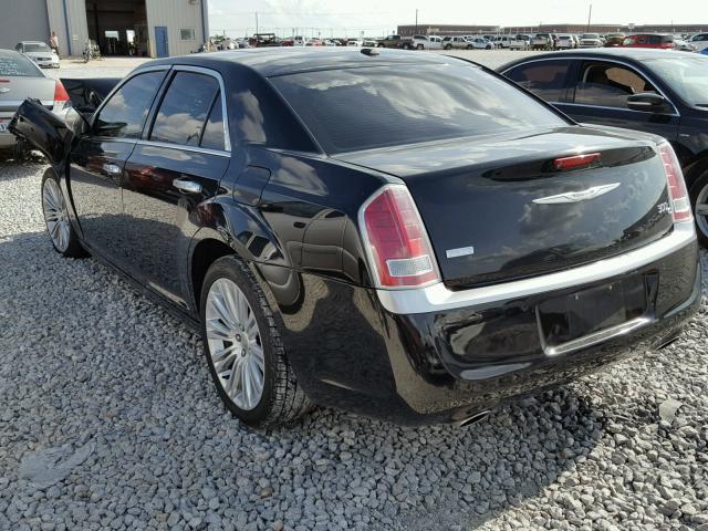 2C3CCADG8DH667745 - 2013 CHRYSLER 300C VARVA BLACK photo 3