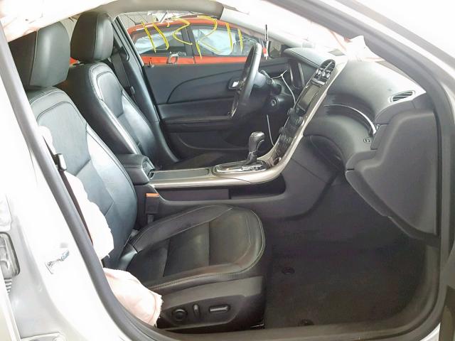 1G11H5SA2DF240355 - 2013 CHEVROLET MALIBU LTZ ვერცხლისფერი ფოტო 5