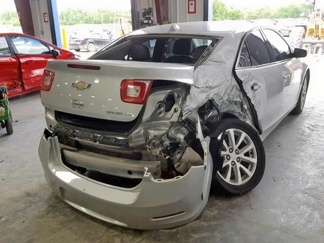 1G11H5SA2DF240355 - 2013 CHEVROLET MALIBU LTZ ვერცხლისფერი ფოტო 9