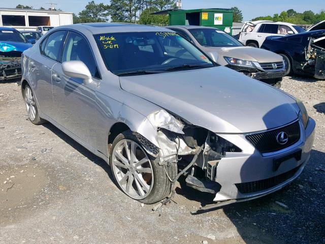 JTHBK262362016731 - 2006 LEXUS IS 250 SILVER photo 1