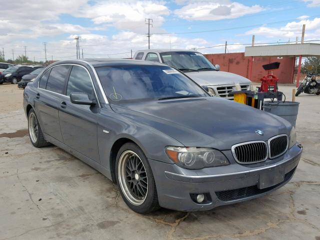 WBAHN83557DT75599 - 2007 BMW 750 GRAY photo 1