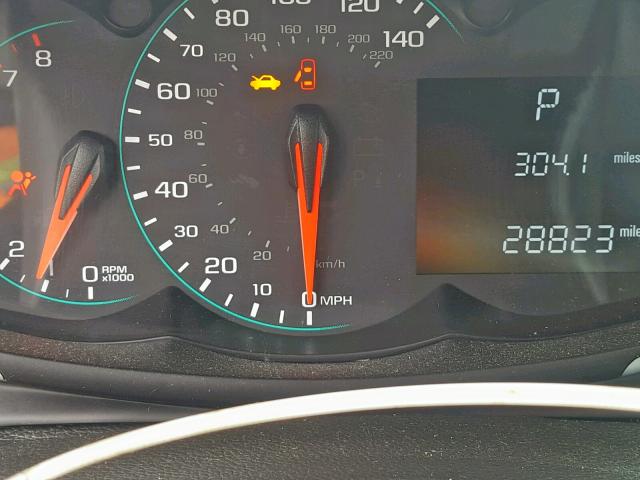 1G1JB5SH6H4161237 - 2017 CHEVROLET SONIC LS BLUE photo 8