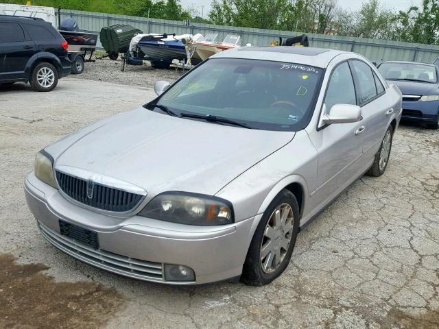 1LNHM87A24Y603314 - 2004 LINCOLN LS SILVER photo 2