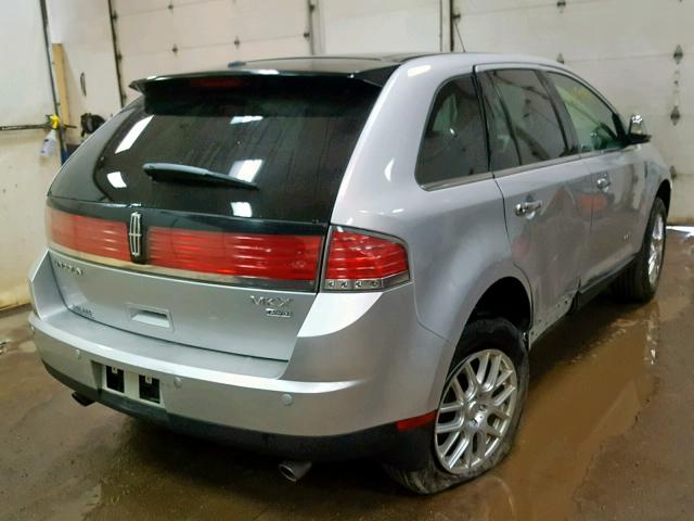 2LMDU88C89BJ07750 - 2009 LINCOLN MKX SILVER photo 4