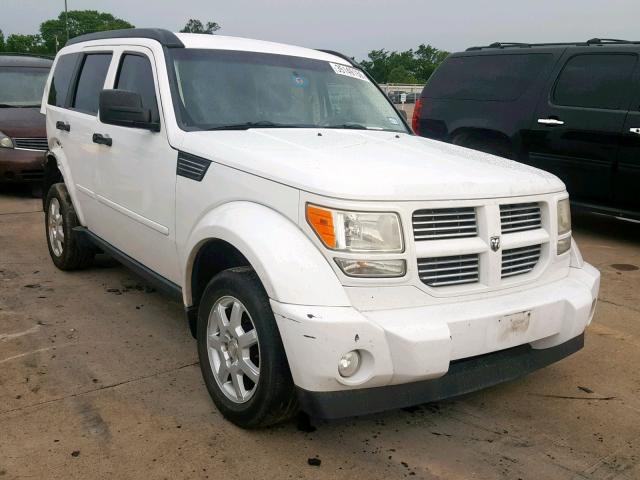 1D4PT4GK7BW587093 - 2011 DODGE NITRO HEAT WHITE photo 1