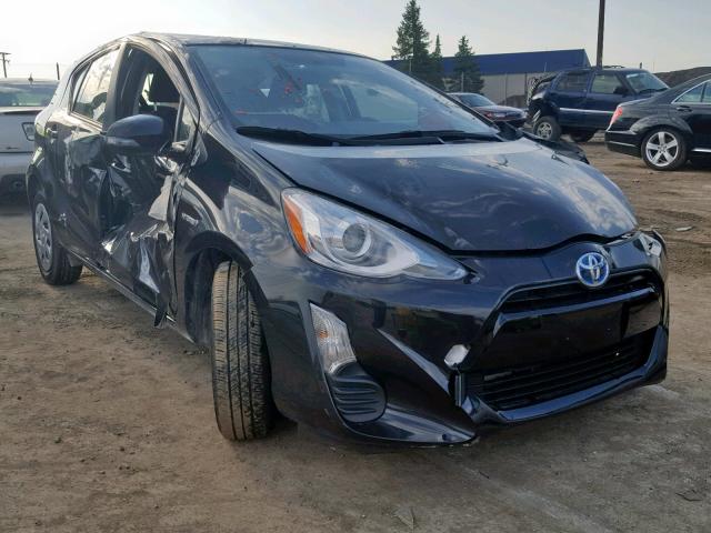 JTDKDTB31G1131612 - 2016 TOYOTA PRIUS C CHARCOAL photo 1