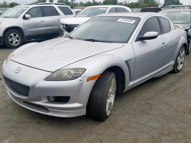 JM1FE17NX50158940 - 2005 MAZDA RX8 GRAY photo 2