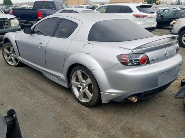 JM1FE17NX50158940 - 2005 MAZDA RX8 GRAY photo 3