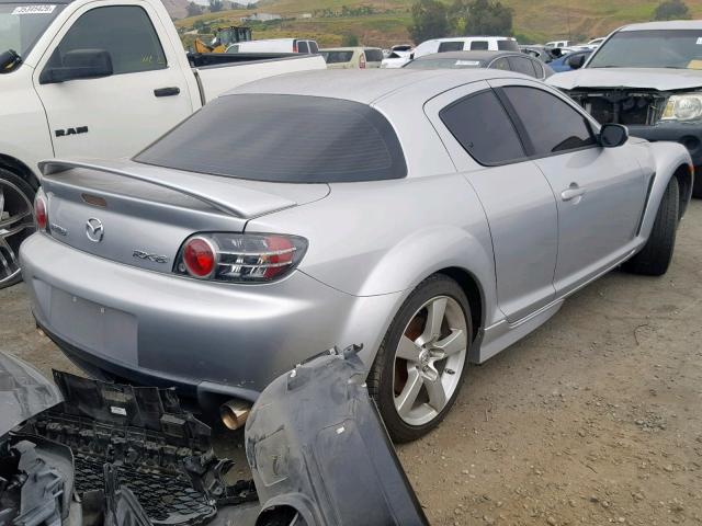 JM1FE17NX50158940 - 2005 MAZDA RX8 GRAY photo 4