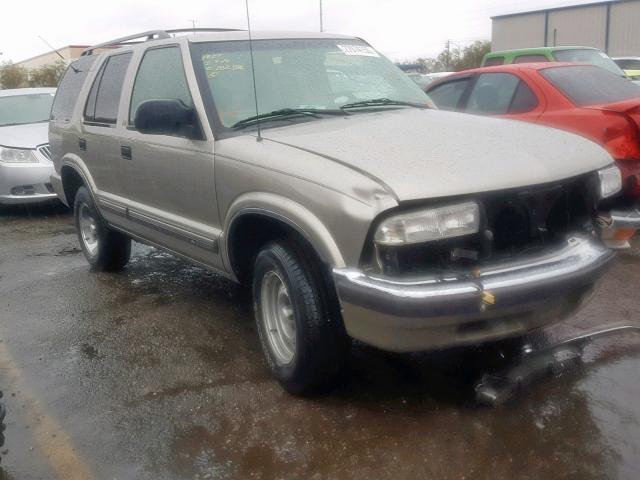 1GNCS13W412113959 - 2001 CHEVROLET BLAZER TAN photo 1