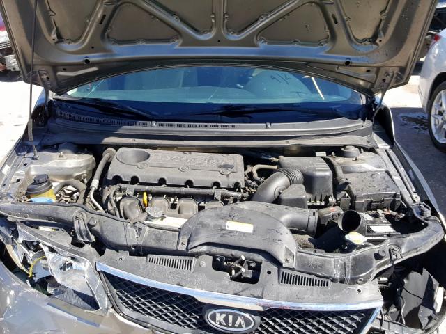 KNAFU4A27A5086687 - 2010 KIA FORTE EX  photo 7