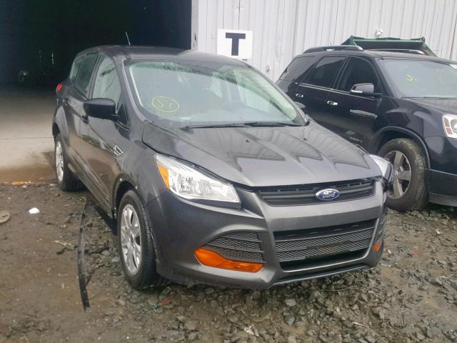 1FMCU0F74GUC03591 - 2016 FORD ESCAPE S GRAY photo 1