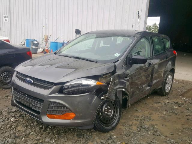 1FMCU0F74GUC03591 - 2016 FORD ESCAPE S GRAY photo 2