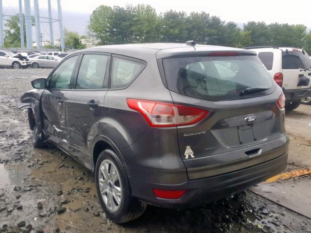 1FMCU0F74GUC03591 - 2016 FORD ESCAPE S GRAY photo 3