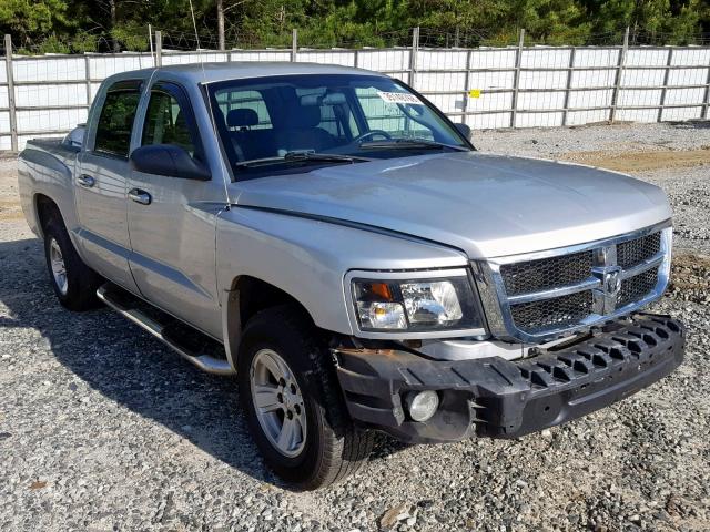 1D7HE48K38S503660 - 2008 DODGE DAKOTA QUA SILVER photo 1