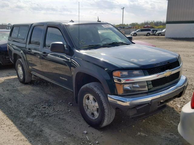 1GCDT136458182549 - 2005 CHEVROLET COLORADO GREEN photo 1