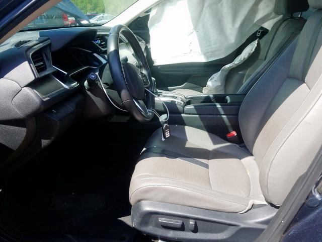 19XFC1F79HE008127 - 2017 HONDA CIVIC EXL 蓝色 照片 5